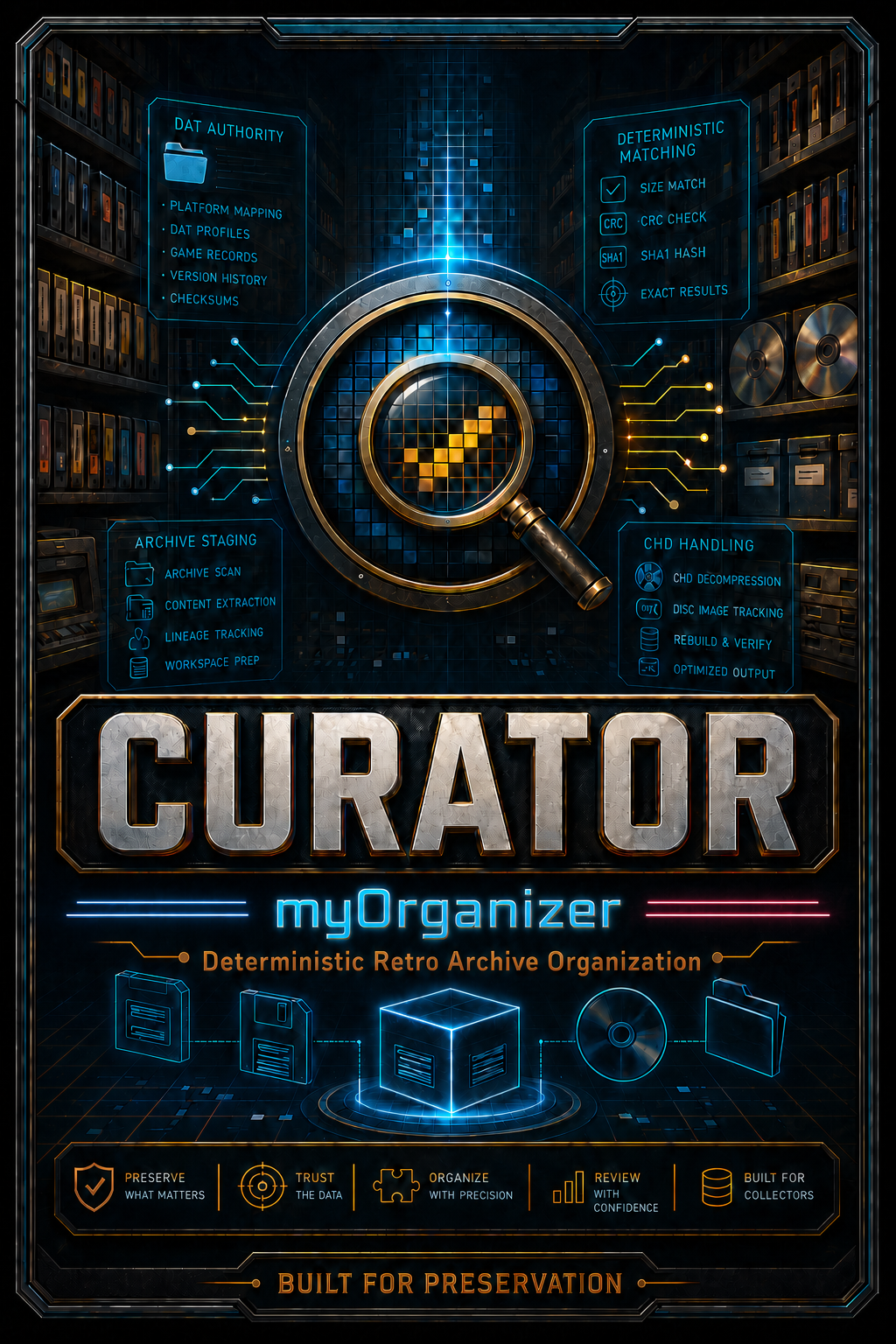 CURATOR promotional artwork
